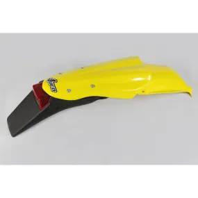 Garde boue arrière enduro - Jaune - UFO 125/250/360 CR WR 2000-2003 TE/TC 2003-2004